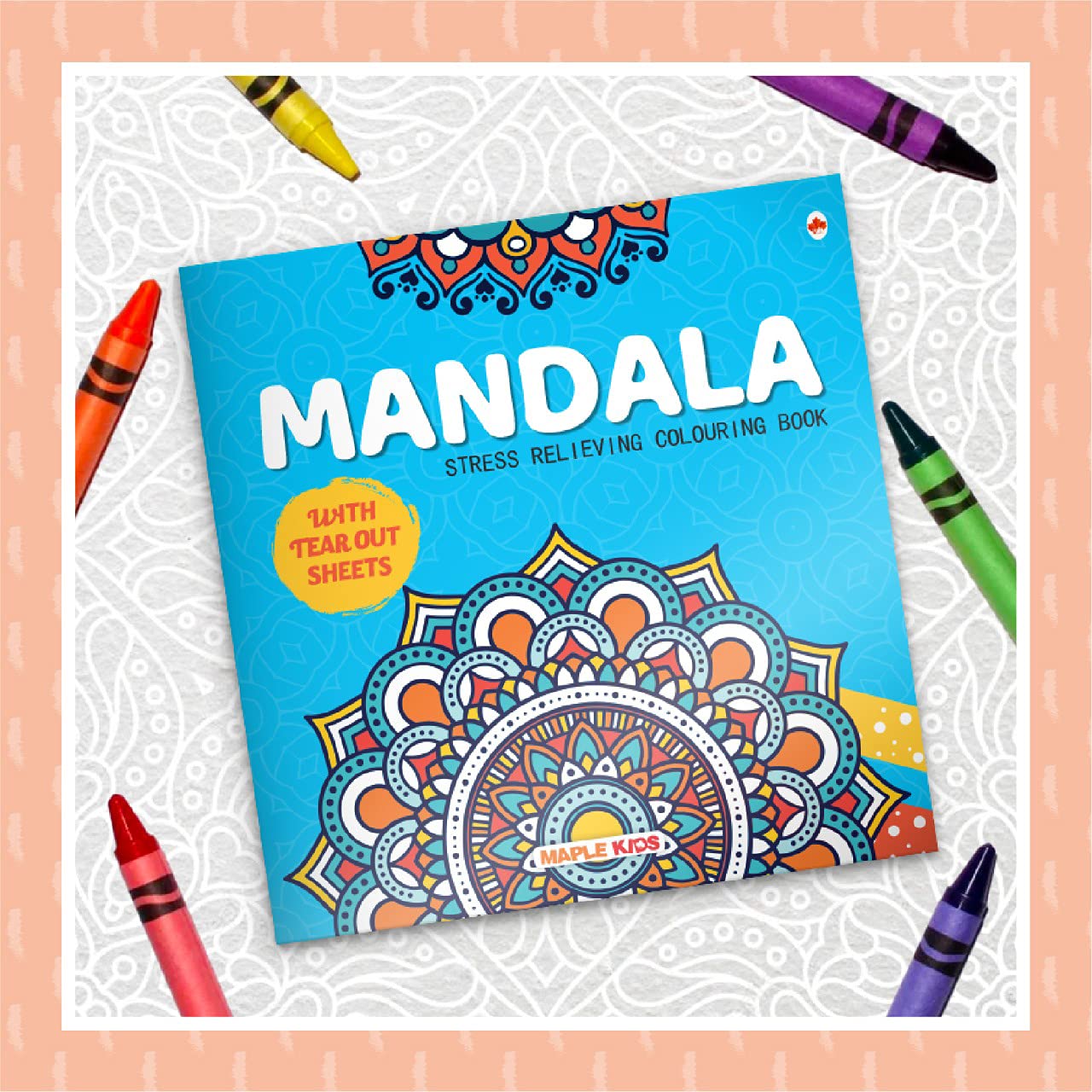 Mandala Art - Adult Colouring Book With Tear Out Sheets - Age 4+ - Painting, Drawing And Colouring - Colouring Activity Book