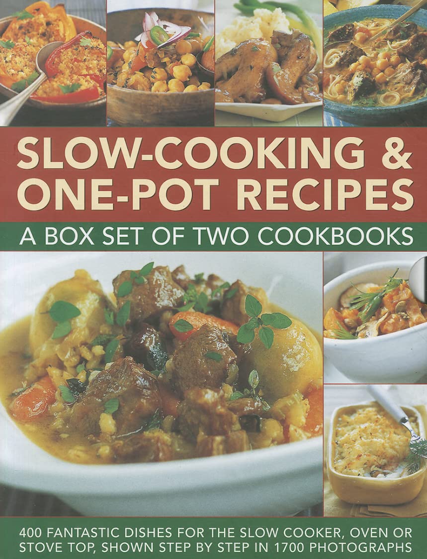 SlowCooking & OnePot Recipes: A box set of two cookbooks: 400 fantastic dishes for the slow cooker, oven or stove top, shown s,Used