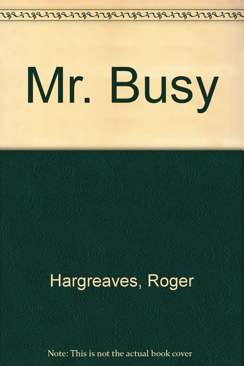 Mr Busy (Mr. Men Books),Used