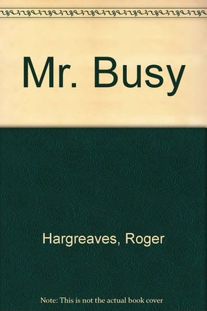 Mr Busy (Mr. Men Books),Used