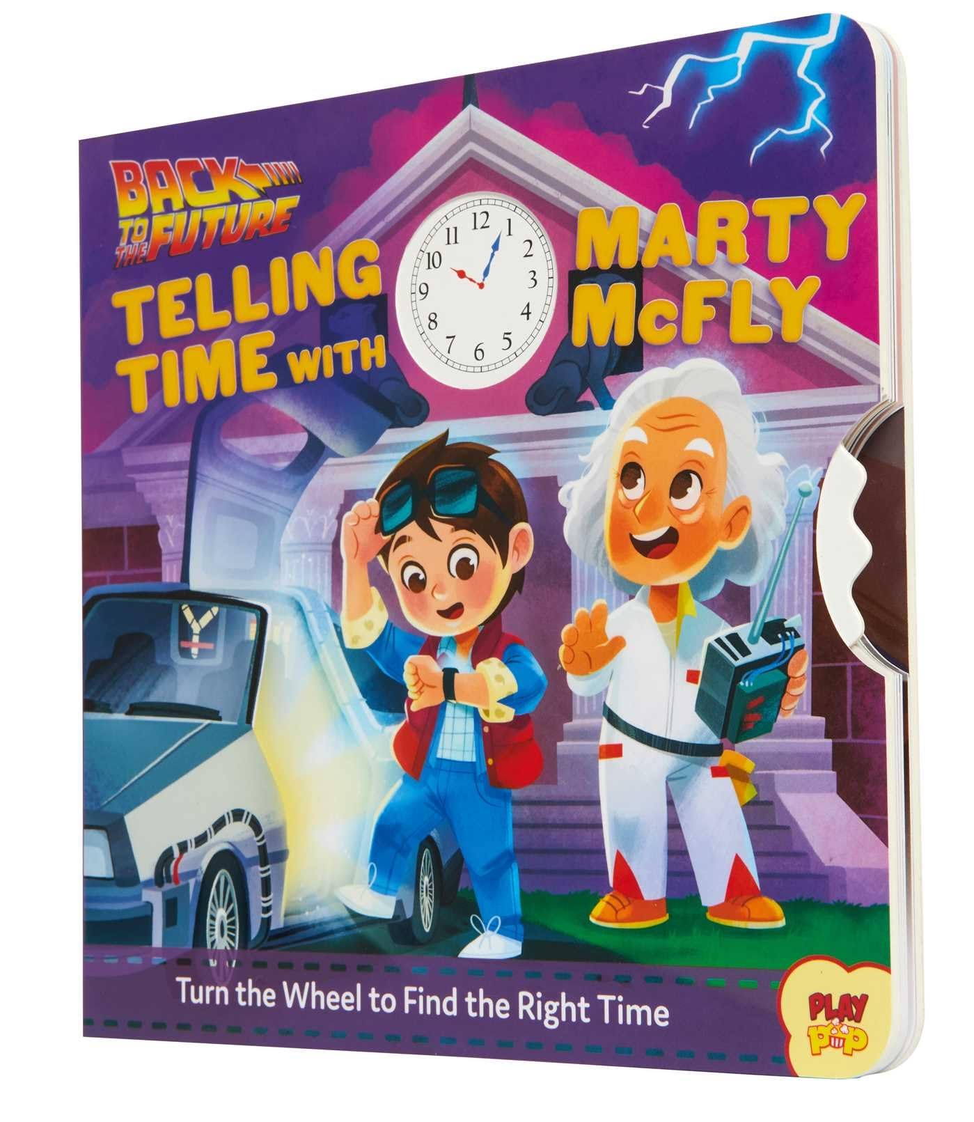 Back to the Future: Telling Time with Marty McFly: (Pop Culture Board Books, Teaching Telling Time, Books about Telling Time) (P,Used