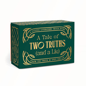 A Tale Of Two Truths (And A Lie): A Classic Literature Trivia Game (Classics Gift)