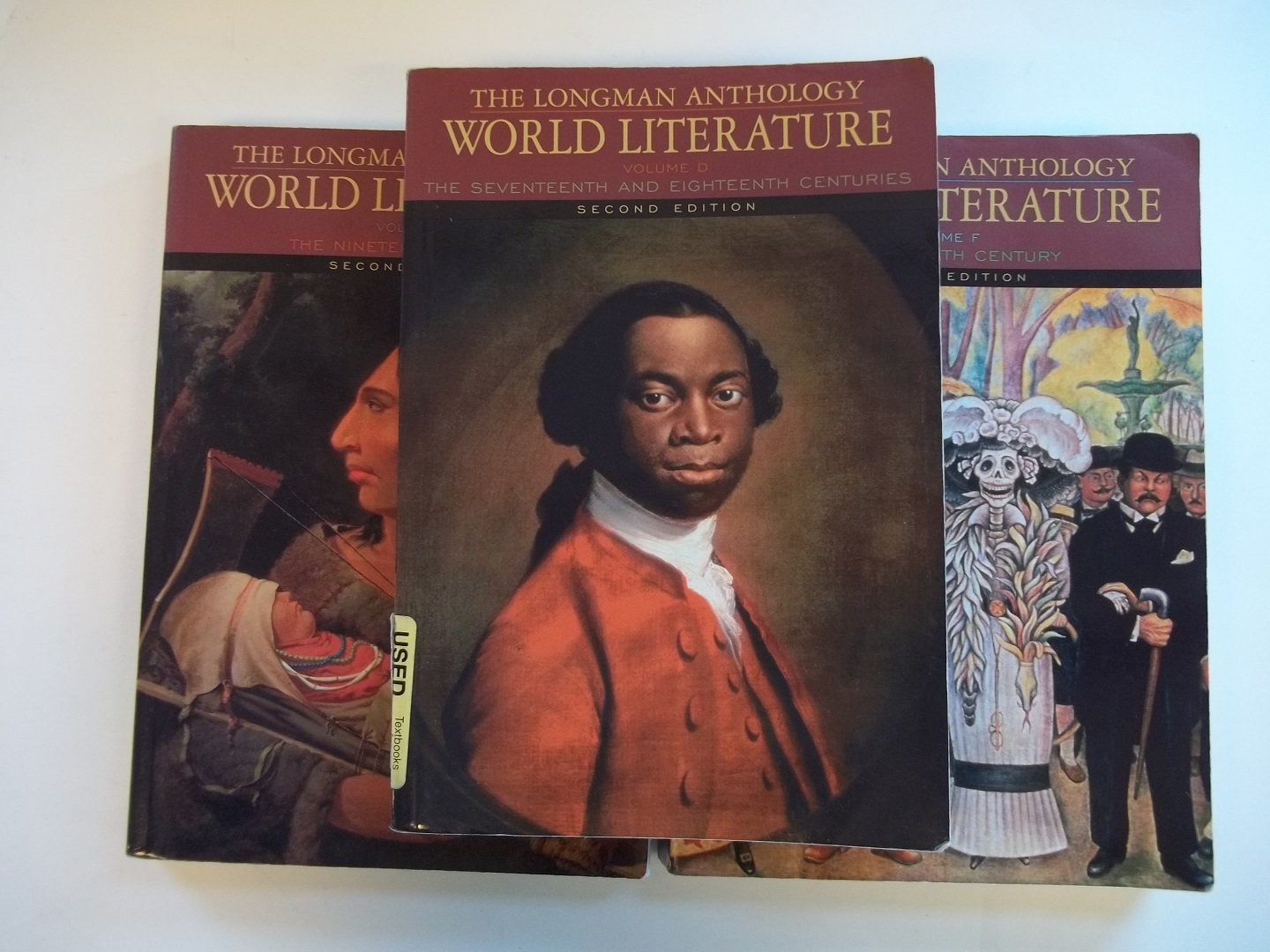 Longman Anthology of World Literature, Volume II (D,E,F), The: The Seventeenth and Eighteen Centuries, The Nineteenth Century, a,Used