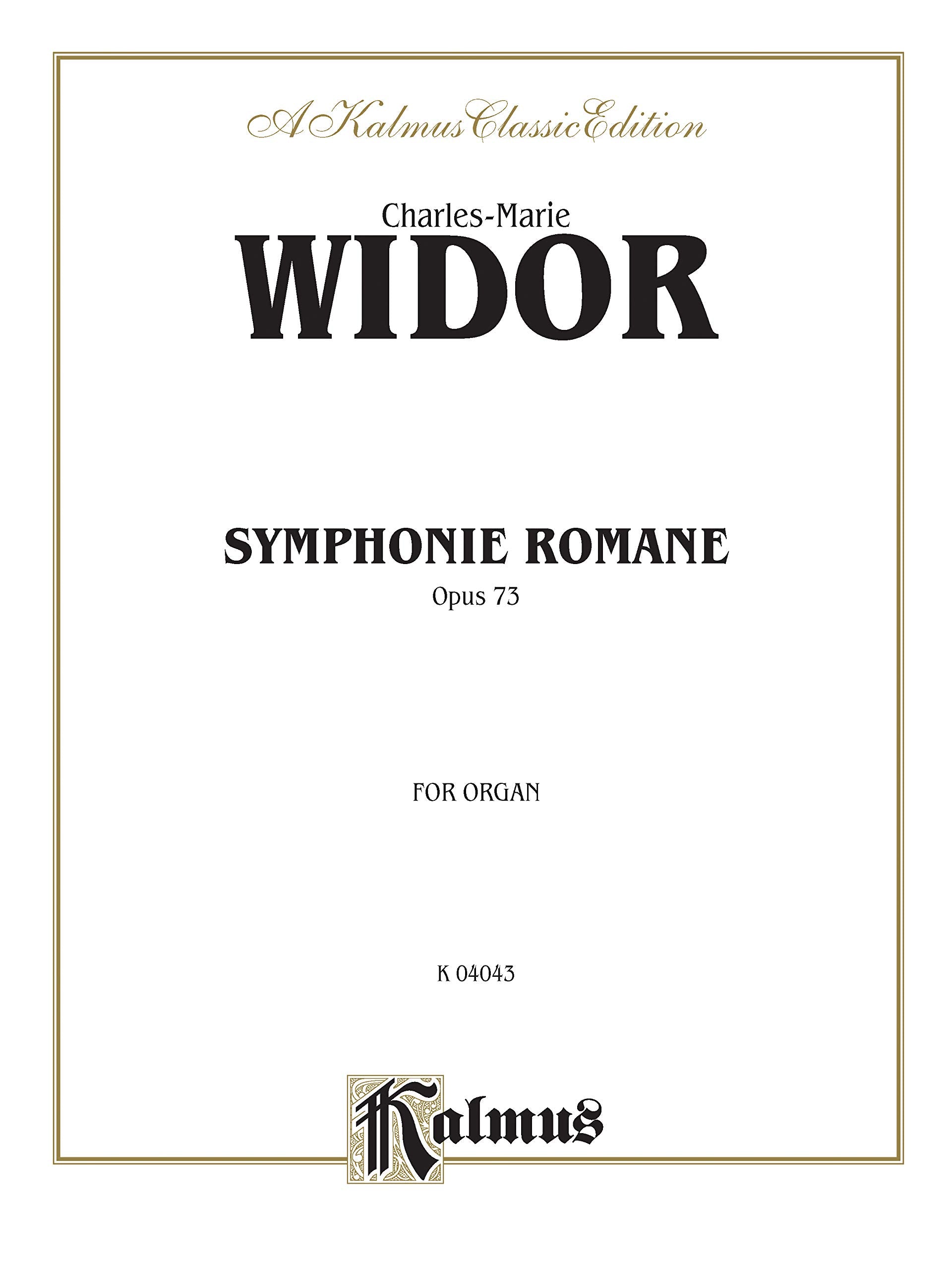 Symphonie Romaine, Op. 73: Sheet (Kalmus Edition),Used