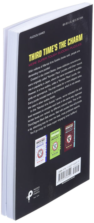 ThirdDegree Black Belt Sudoku (Martial Arts Puzzles Series),New