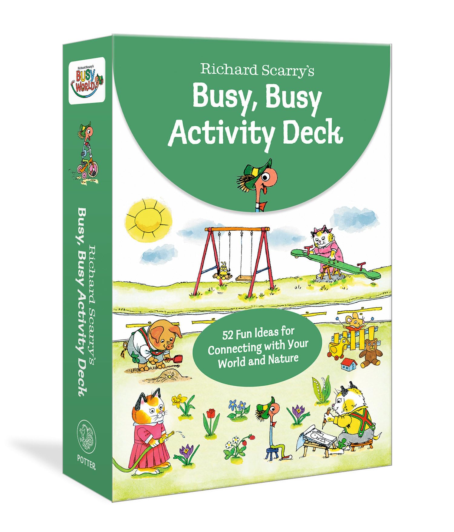 Richard ScarryS Busy, Busy Activity Deck: 52 Fun Ideas For Connecting With Your World And Nature