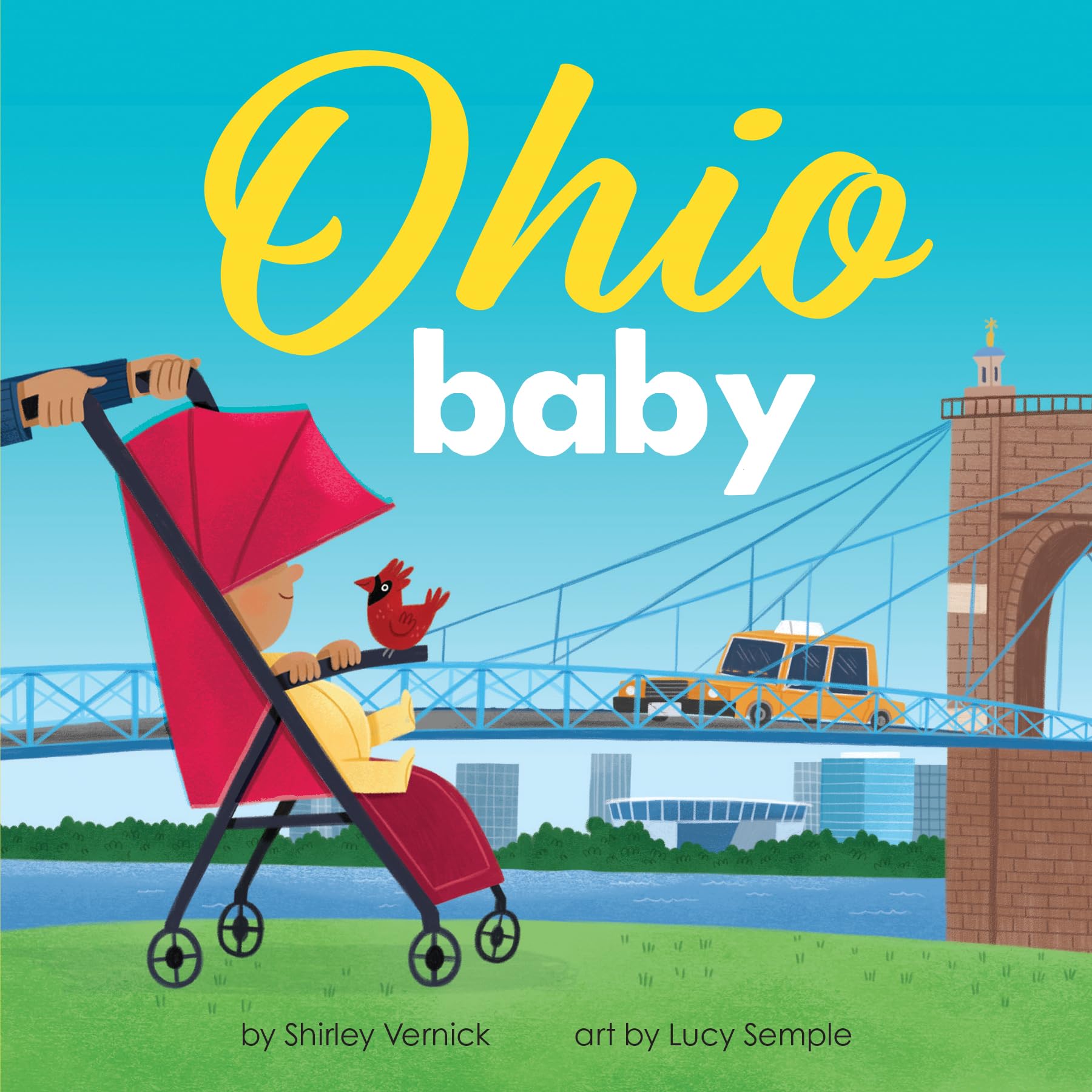 Ohio Baby: An Adorable & Giftable Board Book with Activities for Babies & Toddlers that Explores the Buckeye State (Local Baby B,New
