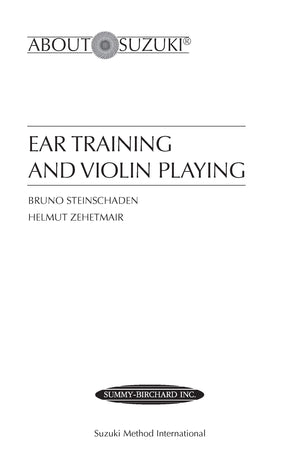 Ear Training and Violin Playing (About Suzuki Series),Used