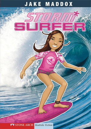 Storm Surfer (Jake Maddox Girl Sports Stories),Used