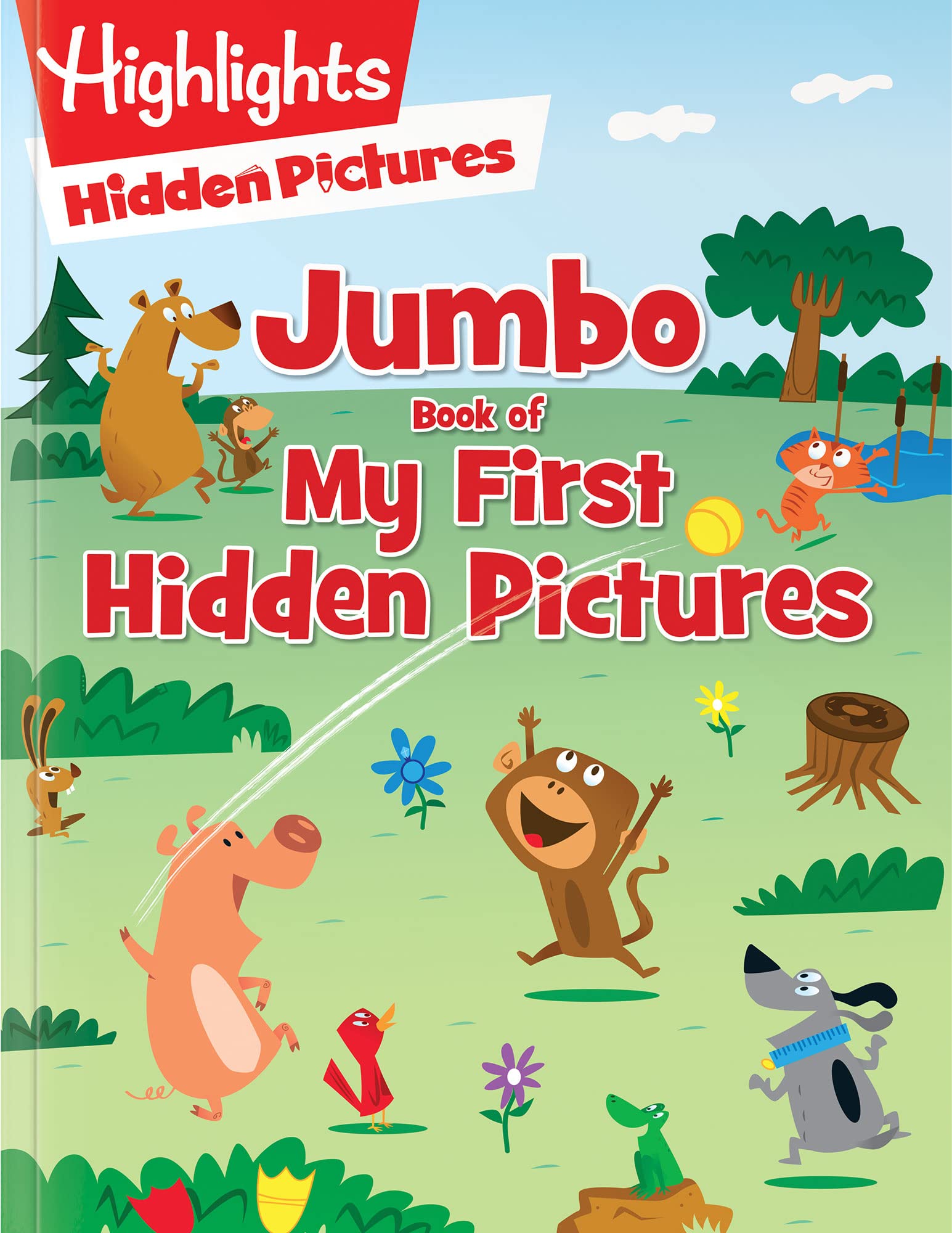 Jumbo Book Of My First Hidden Pictures (Highlights Jumbo Books & Pads),Used