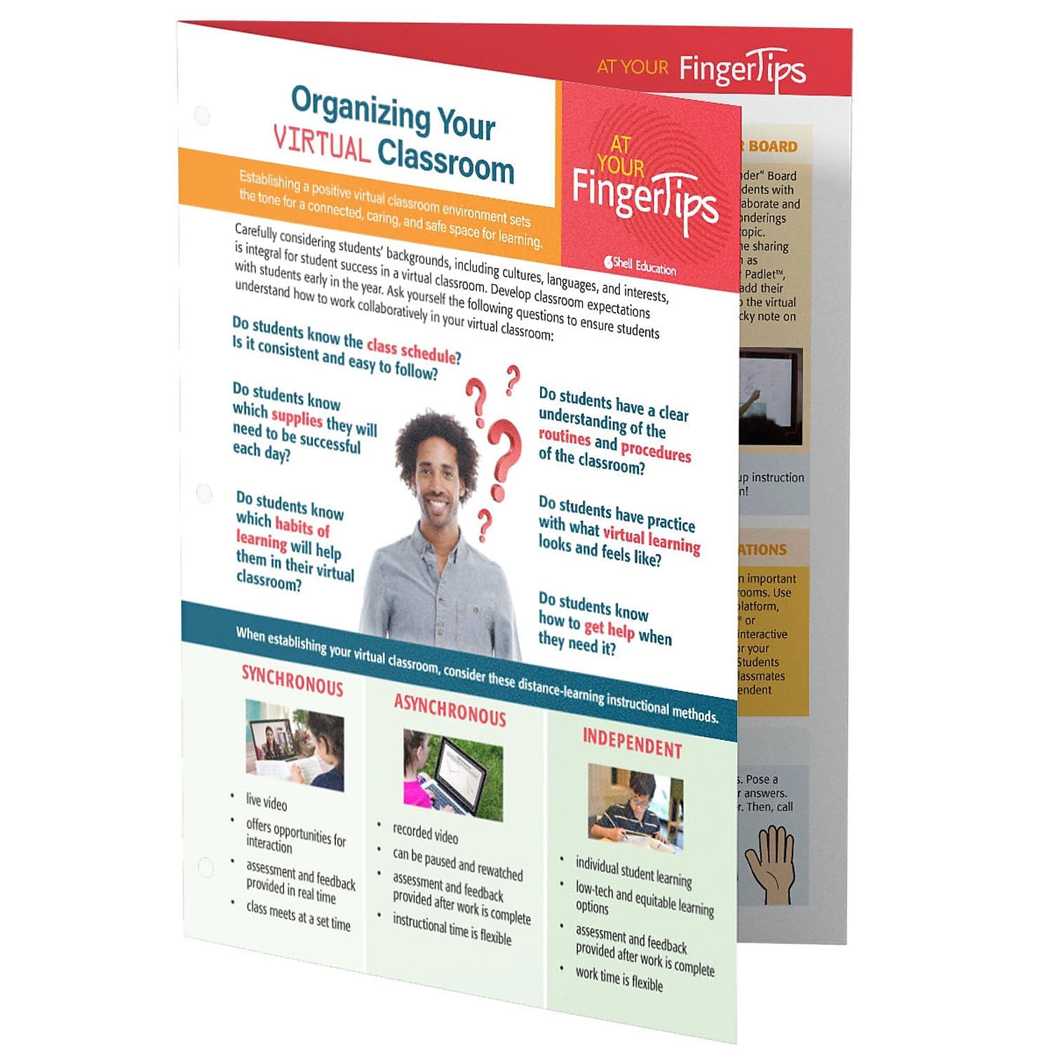 Organizing Your Virtual Classroom (Quick Reference Guide for Teachers),Used