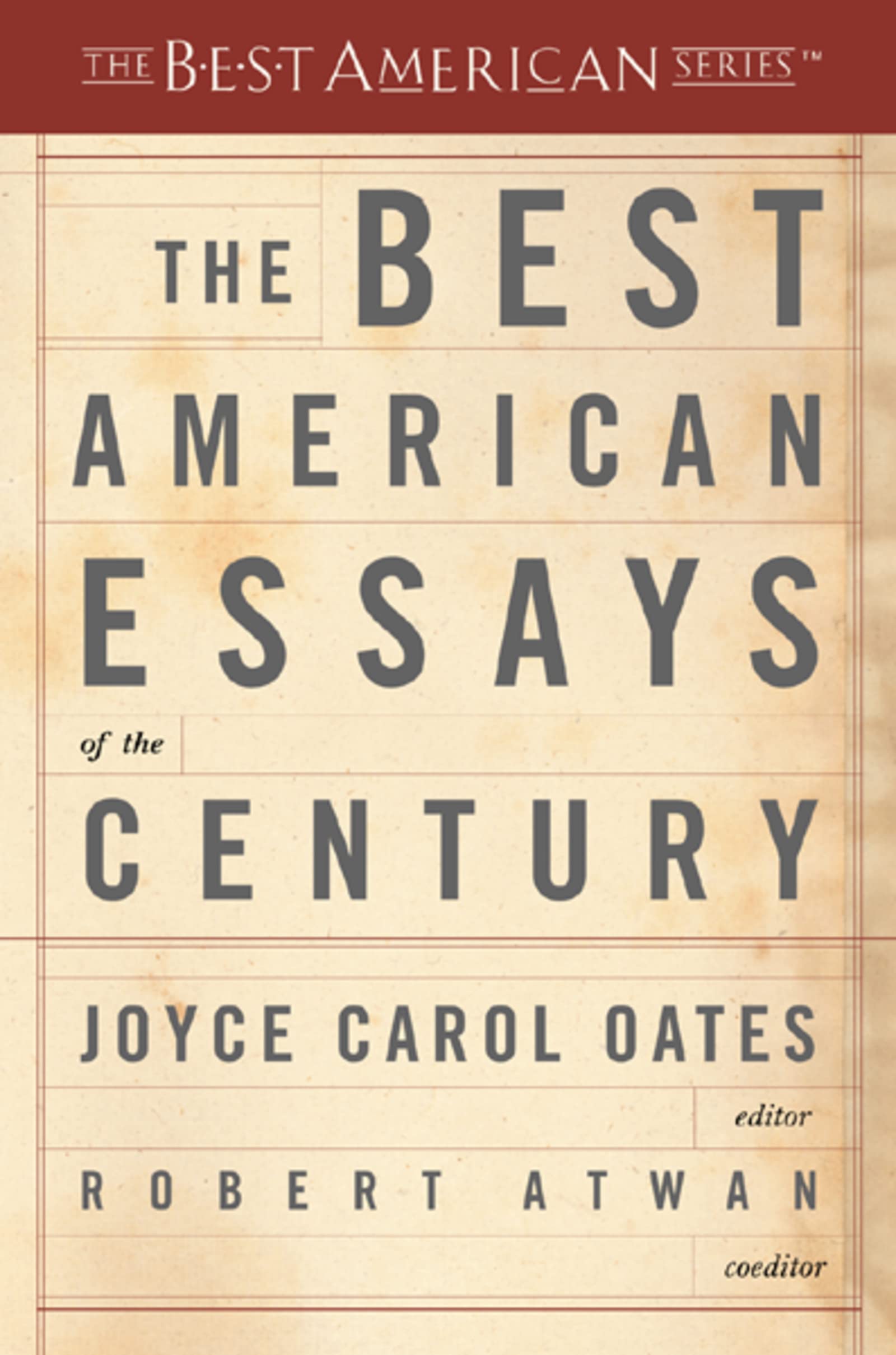 The Best American Essays of the Century (The Best American Series),Used