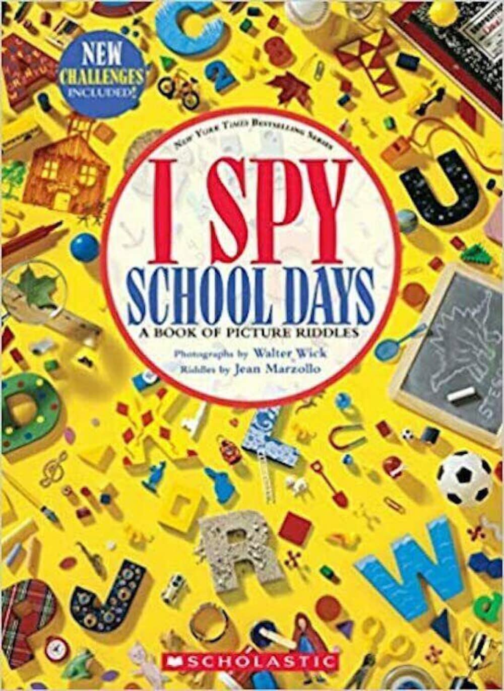 I Spy School Days: A Book of Picture Riddles,New