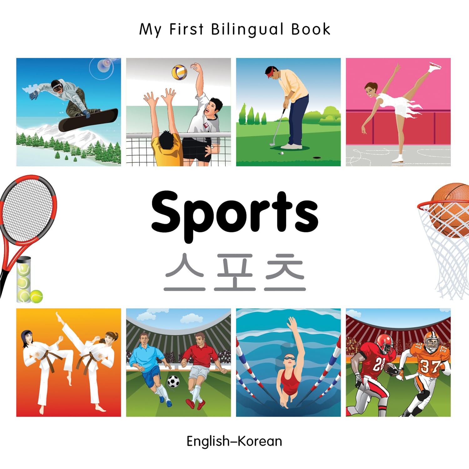 My First Bilingual BookSports (EnglishKorean),Used