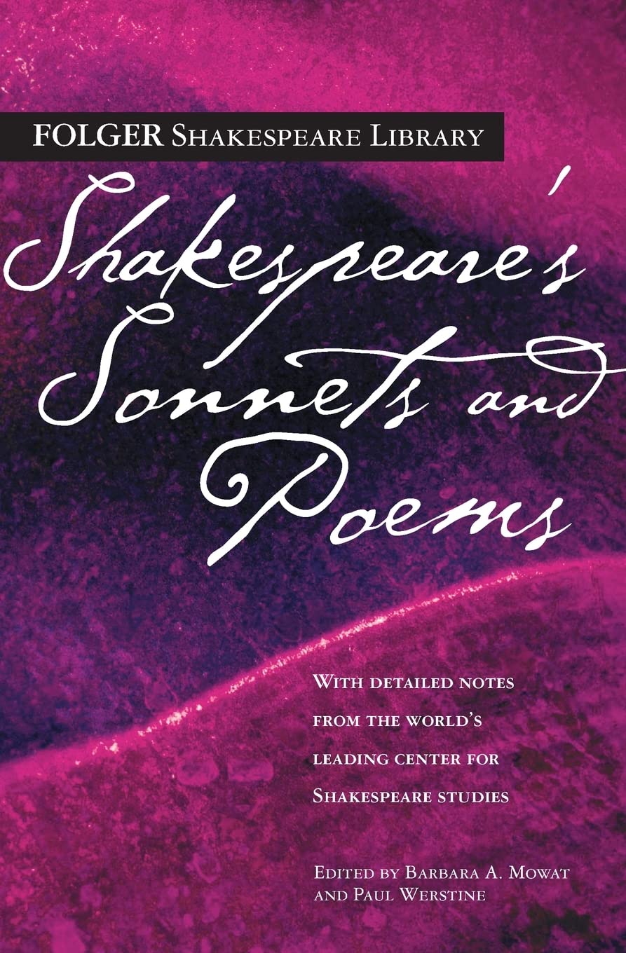 Shakespeare'S Sonnets & Poems (Folger Shakespeare Library),New