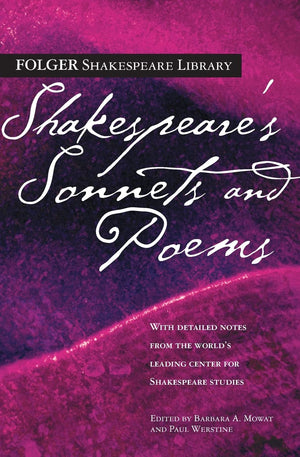 Shakespeare's Sonnets & Poems (Folger Shakespeare Library),Used