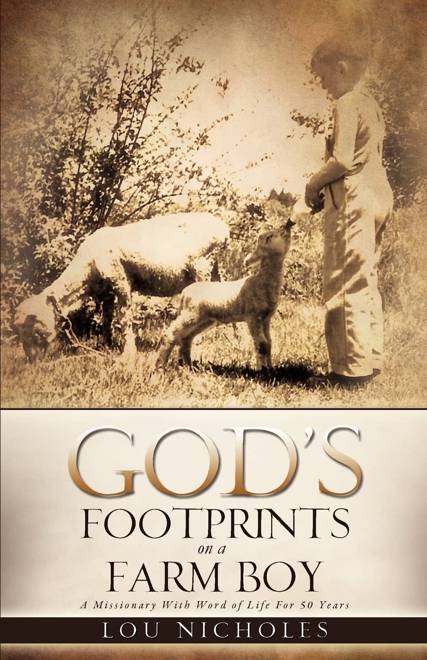 God'S Footprints On A Farm Boy,Used