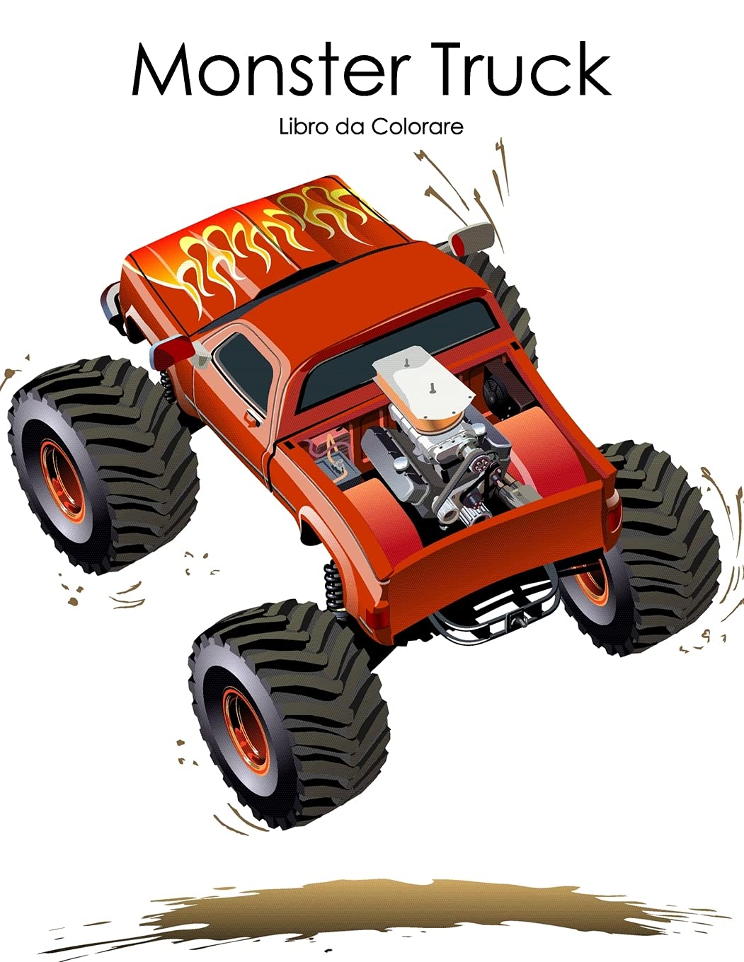 Monster Truck Libro da Colorare 1 (Italian Edition),Used