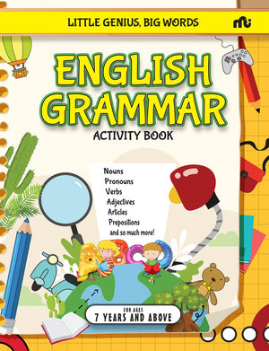 Little Genius, Big Words : English Grammar Activity Book