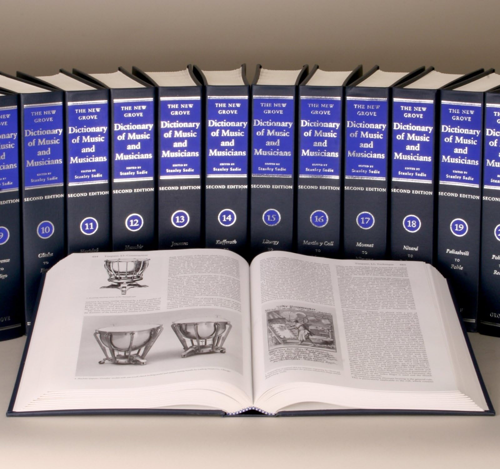 The New Grove Dictionary of Music and Musicians: 29Volume Set,Used