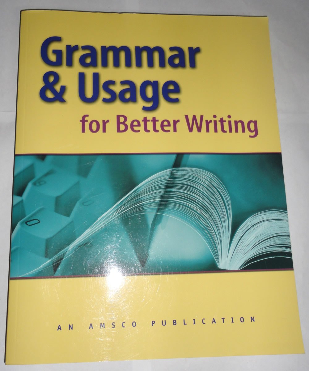 Grammar And Usage For Better Writing,New