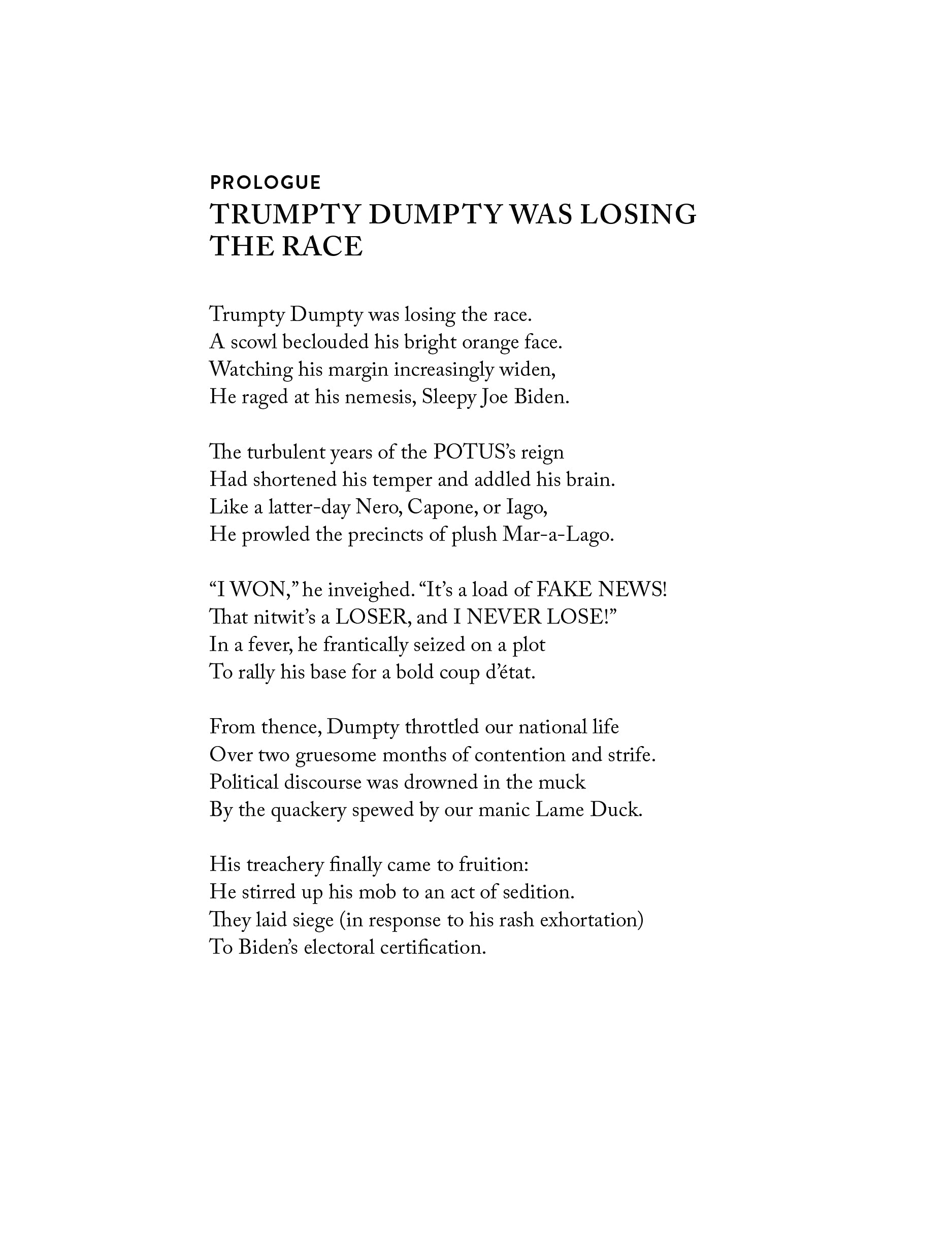 A Confederacy Of Dumptys: Portraits Of American Scoundrels In Verse (Dumpty, 3)
