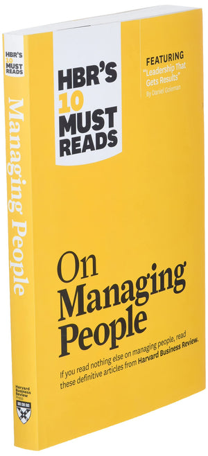 HBR's 10 Must Reads on Managing People (with featured article 'Leadership That Gets Results,' by Daniel Goleman),Used