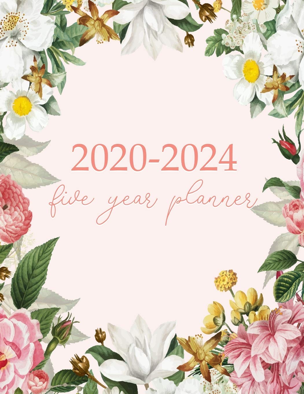 20202024 Five Year Planner: Monthly Logbook and Journal, 60 Months Calendar (5 Year Monthly Agenda 2020, 2021, 2022, 2023, 2024,Used