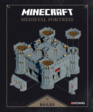 Minecraft: Exploded Builds: Medieval Fortress: An Official Mojang Book,Used