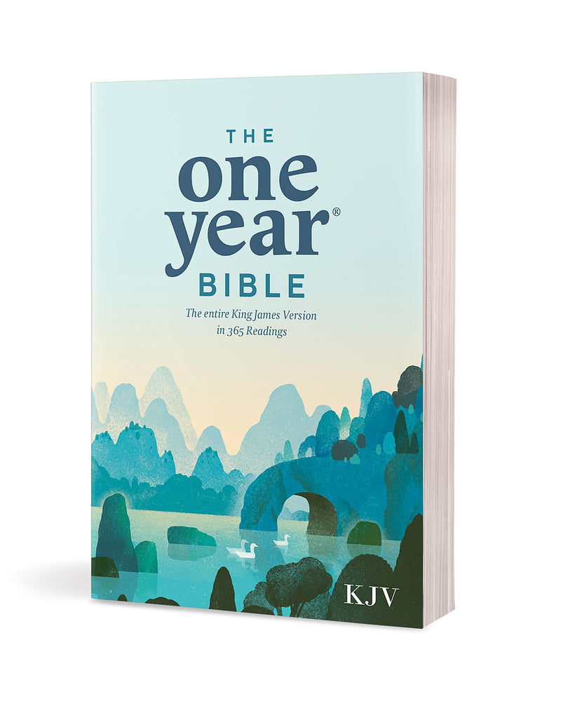 The One Year Bible KJV (Softcover),New