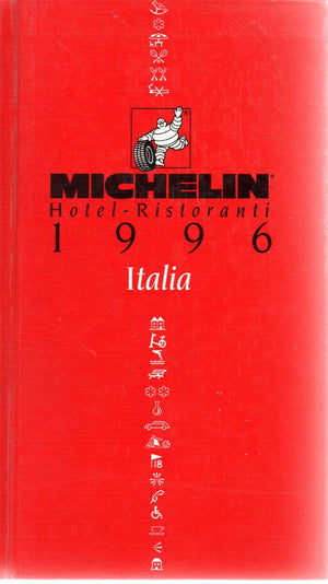 Michelin Red Guide: HotelsRestaurants 1996 : Italia (Michelin Annual Guides : Italia, 1996 (Red Guides)),Used