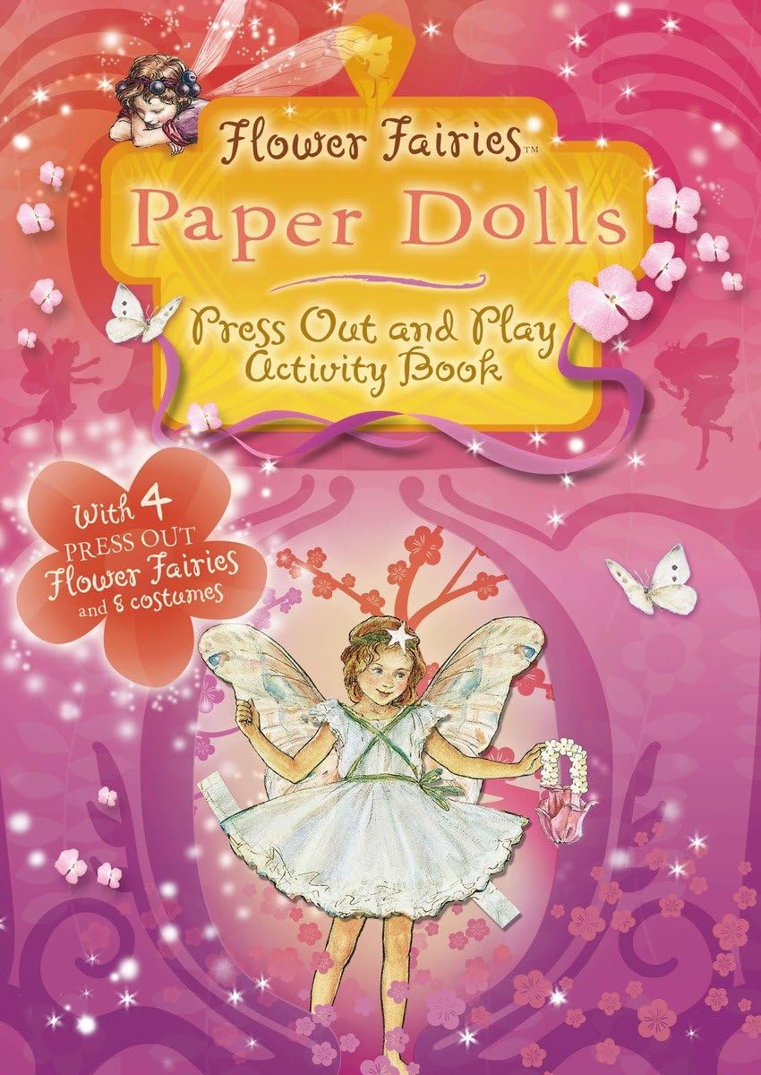Flower Fairies Paper Dolls,Used