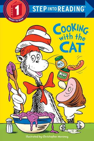 Cooking With the Cat (The Cat in the Hat: Step Into Reading, Step 1),Used
