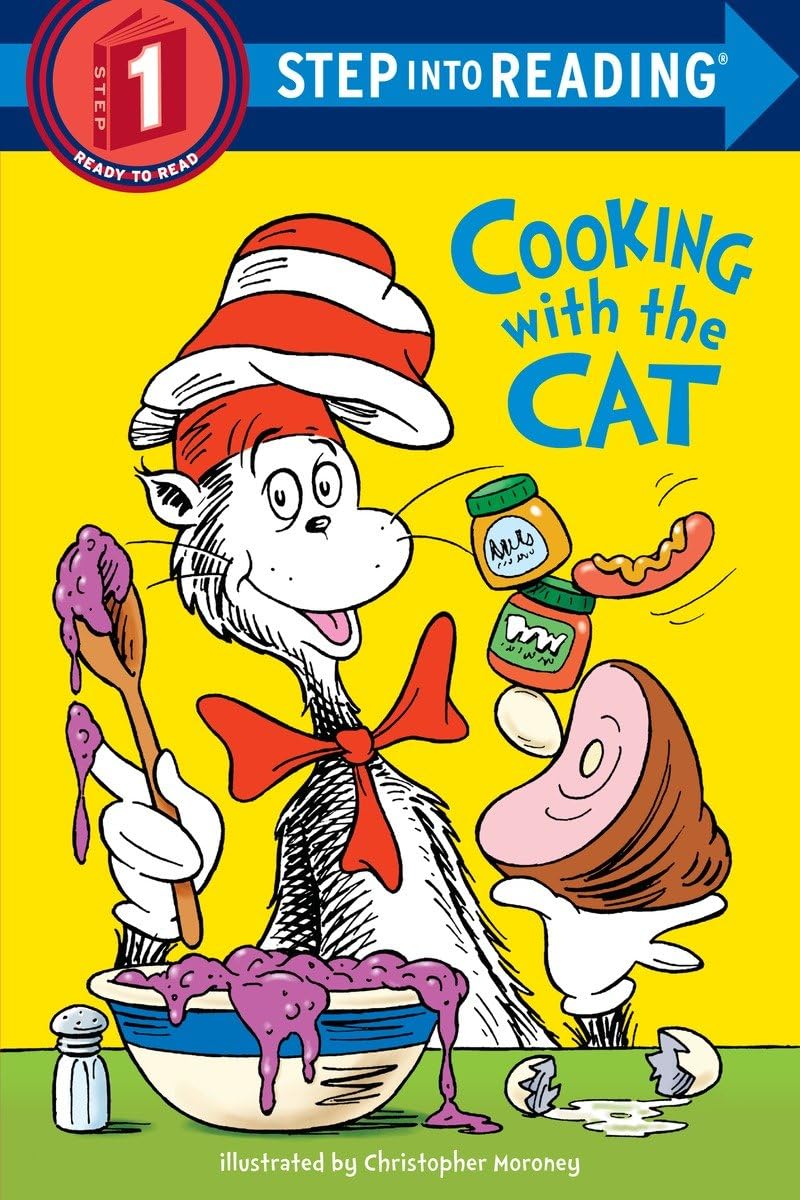 Cooking With the Cat (The Cat in the Hat: Step Into Reading, Step 1),Used