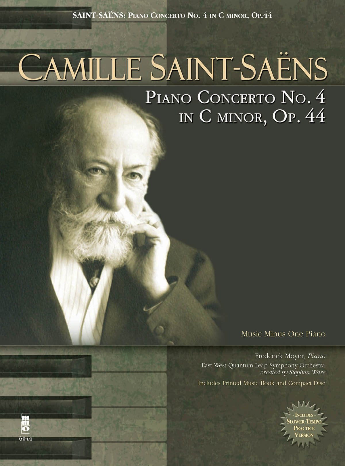 Camille SaintSaens  Piano Concerto No. 4 in C Minor, Op. 44 (Music Minus One Piano),Used