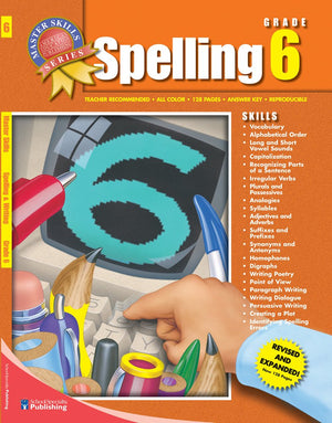 Spelling & Writing, Grade 6 (Master Skills),New
