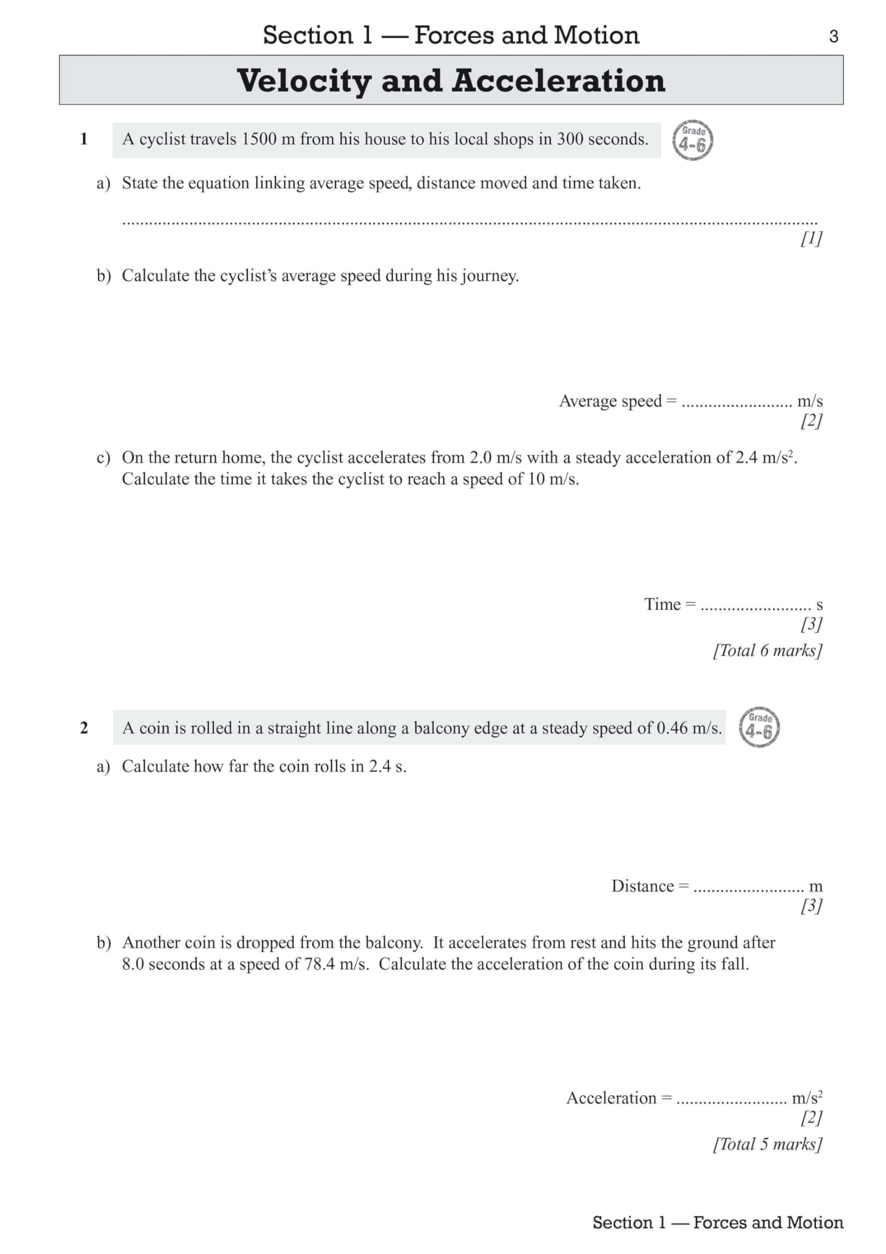 Exam Practice Workbook Includes Answers,Used