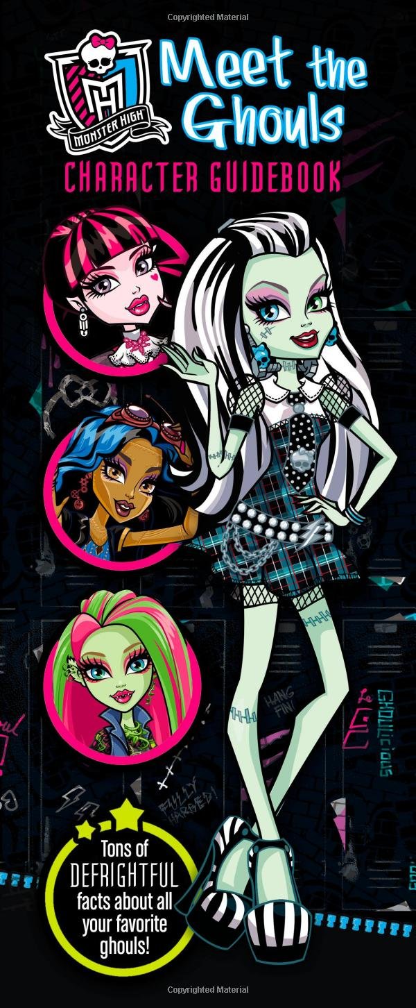 Monster High: Meet The Ghouls Character Guidebook