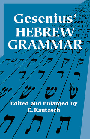 Gesenius' Hebrew Grammar (Dover Language Guides),New