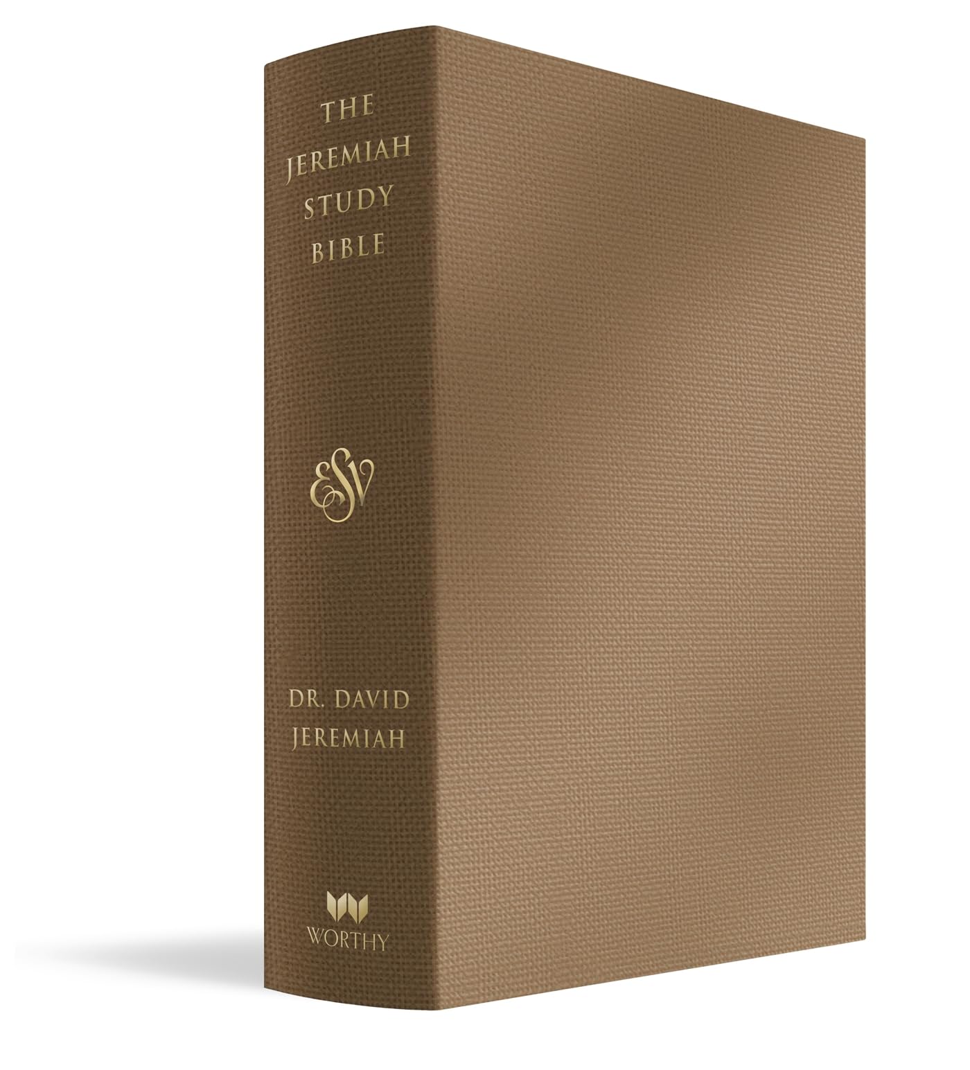 The Jeremiah Study Bible, ESV, Bronze LeatherLuxe: What It Says. What It Means. What It Means for You.,Used