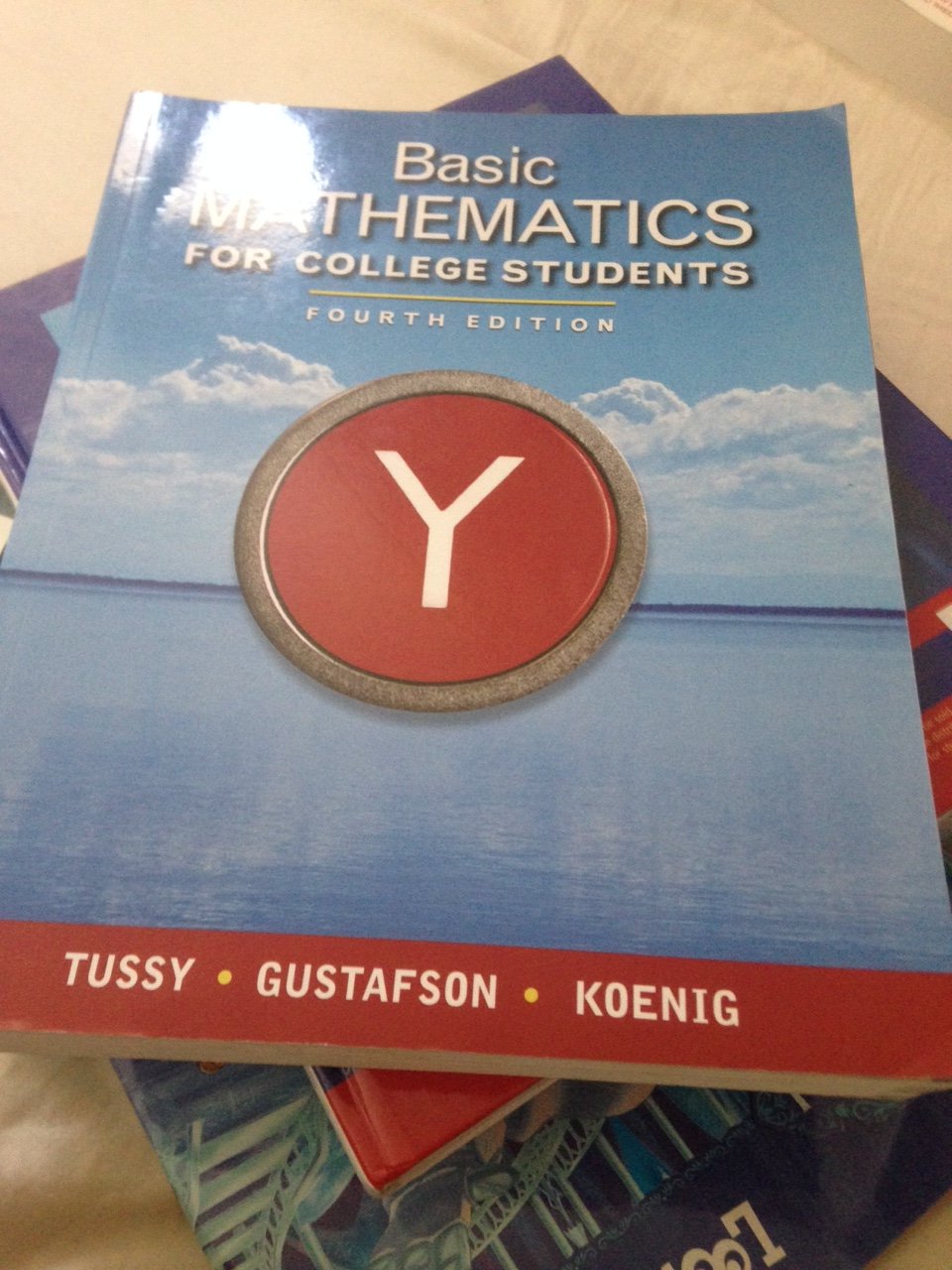 Basic Mathematics for College Students (Available Titles CourseMate),Used