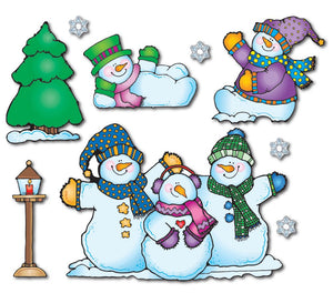 Carson Dellosa Snow Pals Bulletin Board Set