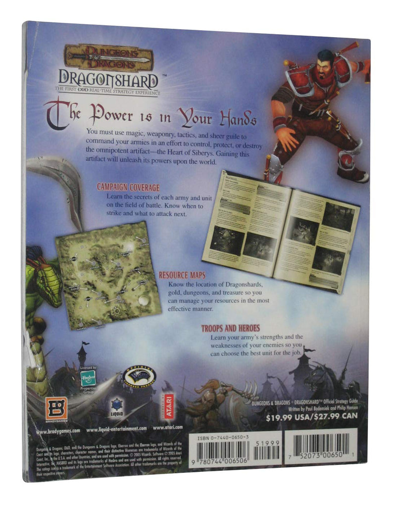 Dungeons & Dragons: Dragonshard  Official Strategy Guide,Used