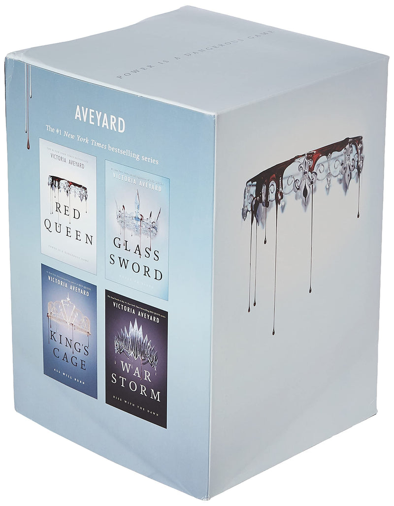 Red Queen 4Book Hardcover Box Set: Books 14-used