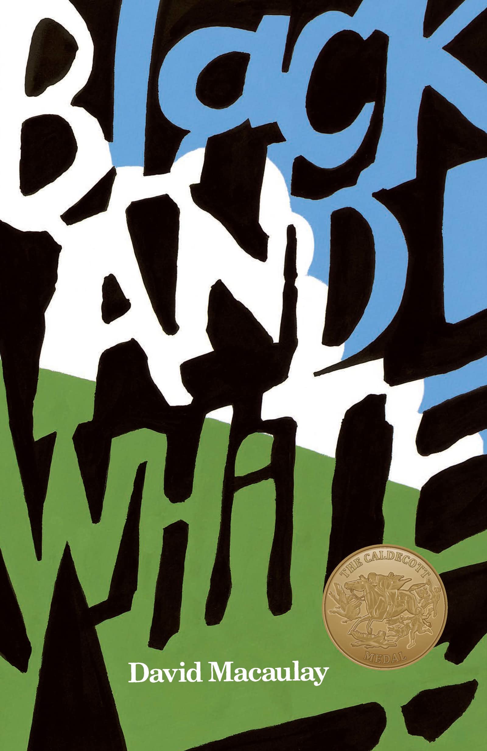 Black And White: A Caldecott Award Winner,New