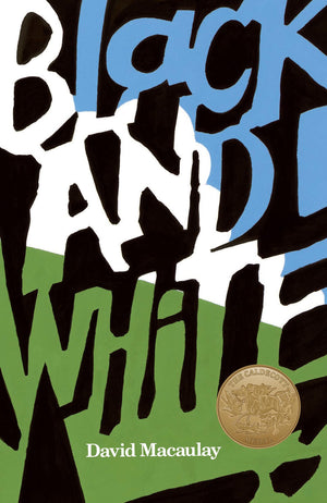 Black And White: A Caldecott Award Winner,New