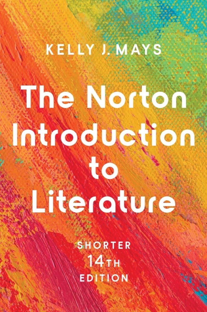 The Norton Introduction To Literature-used