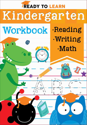 Ready to Learn: Kindergarten Workbook: Addition, Subtraction, Sight Words, Letter Sounds, and Letter Tracing,Used