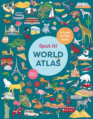 Spot It! World Atlas: A LookandFind Book (Look & Find Books),New
