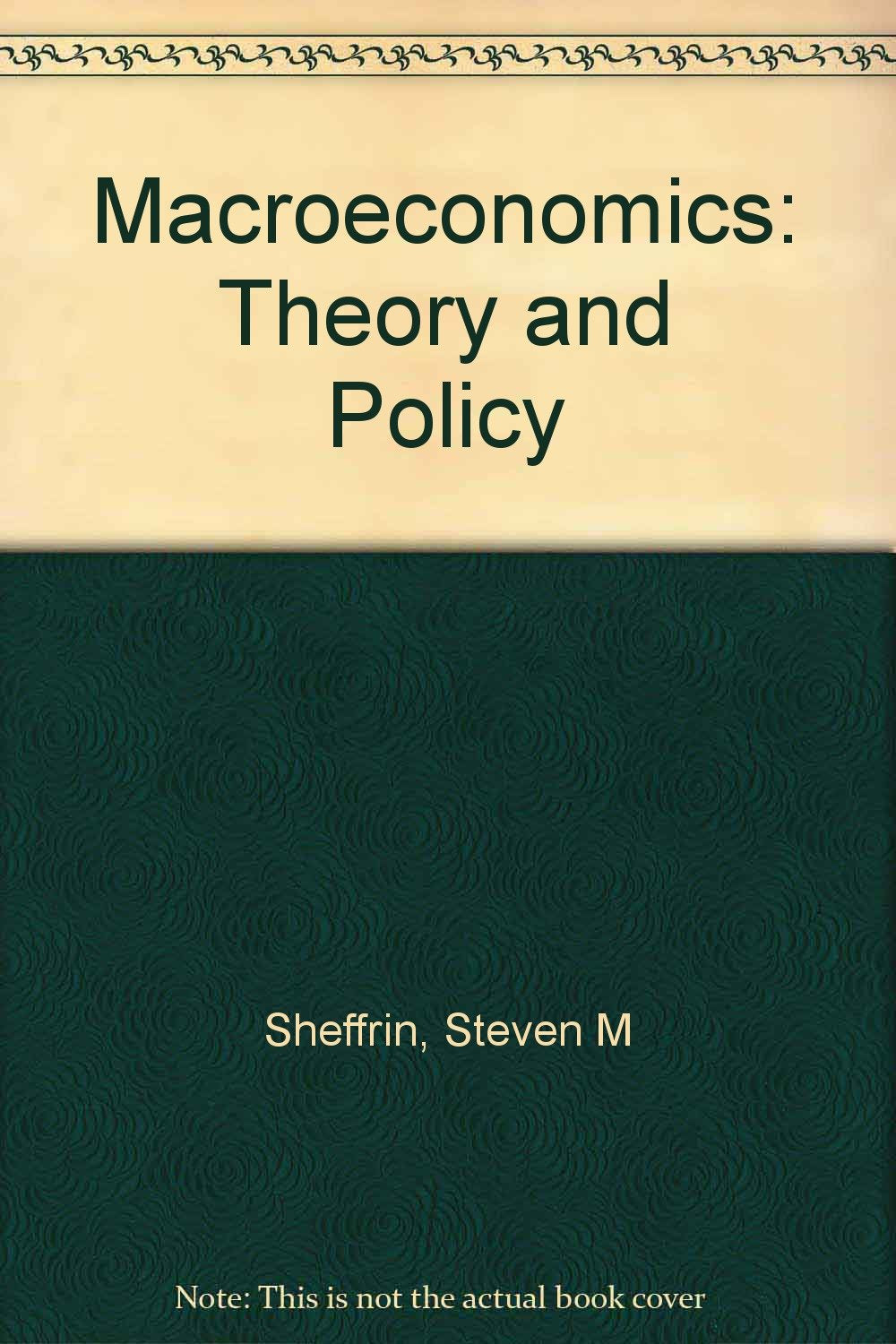 MacroEconomics: Theory and Policy/Pbn H92,Used